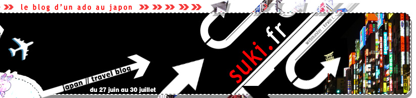 Suki.fr - Le blog d'un ado au Japon